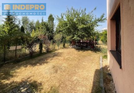 ogród od strony salonu