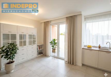 jadalnia i wyjscie na taras